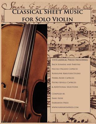 Classical Sheet Music for Solo Violin - Emily Rose