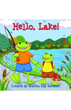 Coperta cărții 'Hello, Lake! - Martha Day Zschock'