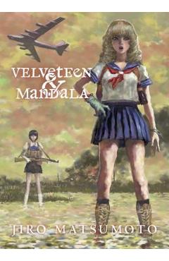 Coperta cărții 'Velveteen & Mandala - Jiro Matsumoto'