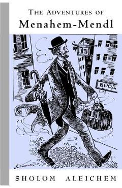 Coperta cărții 'The Adventures of Menahem-Mendl - Sholem Aleichem'