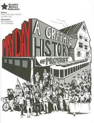Coperta cărții 'May Day: A Graphic History of Protest - Robin Folvik'