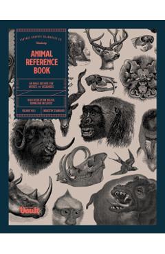 Animal Reference Book for Tattoo Artists, Illustrators and Designers - Kale James