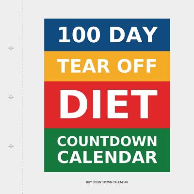 100 Day Tear-Off Diet Countdown Calendar - Buy Countdown Calendar