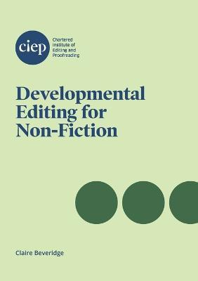 Developmental Editing for Non-Fiction - Claire Beveridge