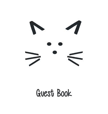 Cat Guest Book, Guests Comments, B&B, Visitors Book, Vacation Home Guest Book, Beach House Guest Book, Comments Book, Visitor Book, Holiday Home, Retr - Lollys Publishing