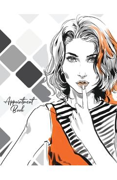 Poza produsului Appointment Book: Undated (Start Any Time): 4 Column with 15 Minute Increments - Bramblehill Designs