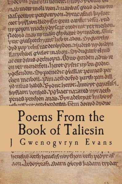 Poems From the Book of Taliesin - J. Gwenogvryn Evans
