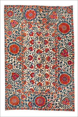 Coperta cărții 'Suzani: Art of the Silk Road - Christian Erber'