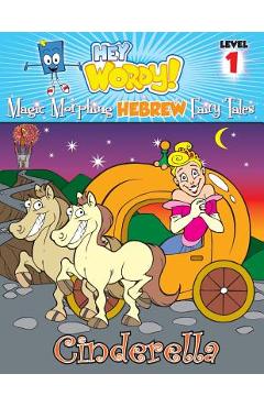 Coperta cărții 'Cinderella: English to Hebrew, Level 1 - David L. Burke'