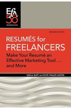 Coperta cărții 'Resumés for Freelancers: Make Your Résumé an Effective Marketing Tool . . . and More! - Sheila Buff'