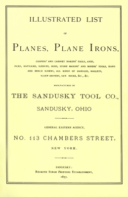 Sandusky Tool Co. 1877 Catalog - Sandusky Tool Company