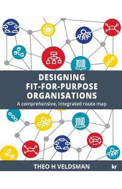 Coperta cărții 'Designing Fit-for-Purpose Organisations: A Comprehensive Integrated Route Map - Theo H. Veldsman'