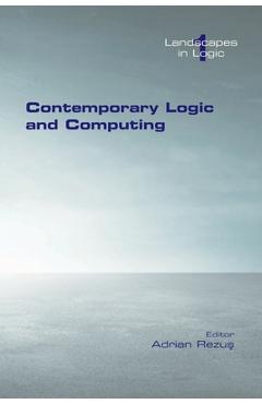 Coperta cărții 'Contemporary Logic and Computing - Adrian Rezus'