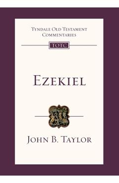 Coperta cărții 'Ezekiel: Tyndale Old Testament Commentary - Jo Saxtron'