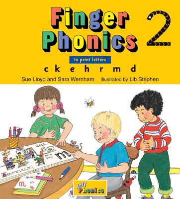 Finger Phonics Book 2: In Print Letters (American English Edition) - Sara Wernham