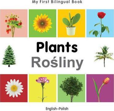 Coperta cărții 'My First Bilingual Book-Plants (English-Polish) - Milet Publishing'