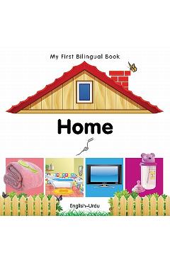 Coperta cărții 'My First Bilingual Book-Home (English-Urdu) - Milet Publishing'