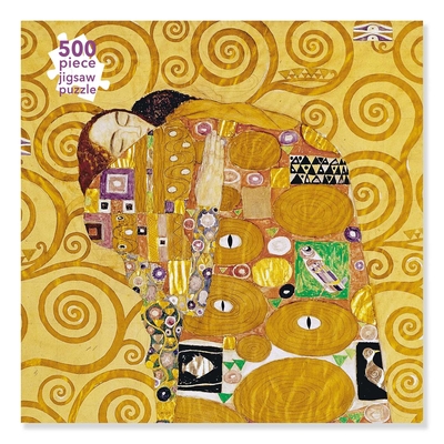Adult Jigsaw Puzzle Gustav Klimt: Fulfilment (500 Pieces): 500-Piece Jigsaw Puzzles - Flame Tree Studio