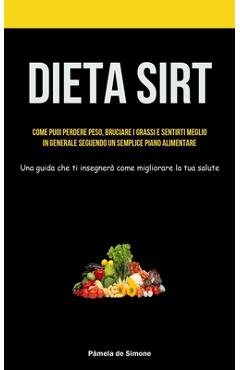 Coperta cărții 'Dieta Sirt: Come puoi perdere peso, bruciare i grassi e sentirti meglio in generale seguendo un semplice piano'