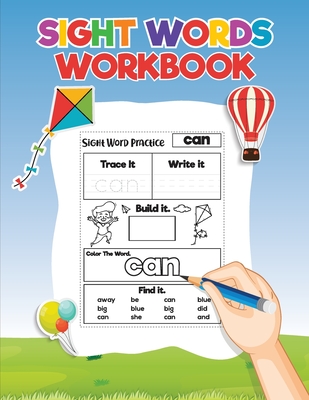 Sight Words for Kids Learning to Write and Read: Activity Workbook to Learn, Trace and Practice The Most Common High Frequency Words For Kids Learning - Bucur Kids