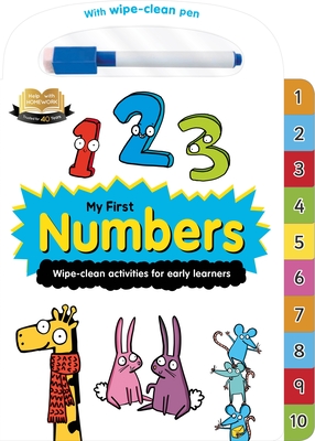 Help with Homework: My First Numbers: Wipe-Clean Workbook for 2+ Year-Olds - Igloobooks