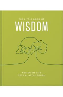 The Little Book of Wisdom: For When Life Gets a Little Tough - Orange Hippo!