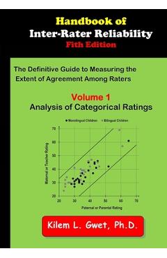 Coperta cărții 'Handbook of Inter-Rater Reliability: Volume 1: Analysis of Categorical Ratings - Kilem Li Gwet'