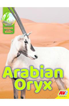 Coperta cărții 'Arabian Oryx - Aaron Carr'