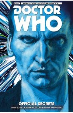 Coperta cărții 'Doctor Who: The Ninth Doctor Vol. 3: Official Secrets - Cavan Scott'