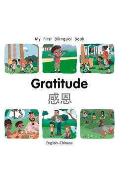 Coperta cărții 'My First Bilingual Book-Gratitude (English-Chinese) - Patricia Billings'