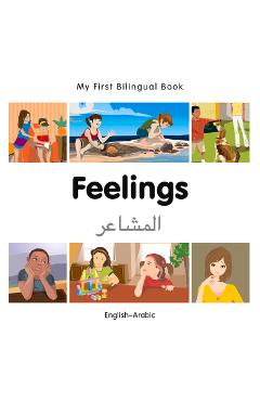 Coperta cărții 'My First Bilingual Book-Feelings (English-Arabic) - Milet Publishing'
