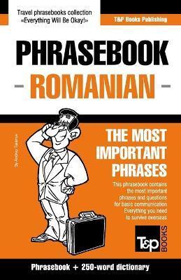 English-Romanian phrasebook and 250-word mini dictionary - Andrey Taranov