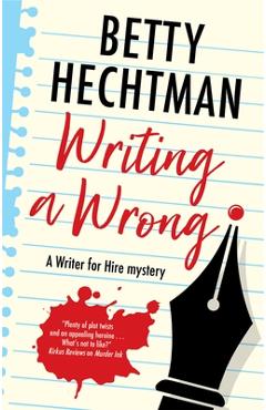 Coperta cărții 'Writing a Wrong - Betty Hechtman'