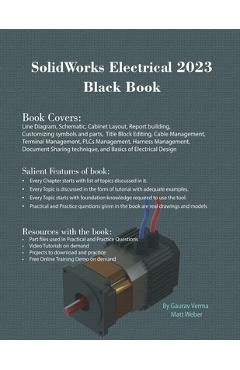 Poza produsului SolidWorks Electrical 2023 Black Book - Gaurav Verma