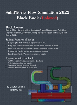 SolidWorks Flow Simulation 2022 Black Book (Colored) - Gaurav Verma