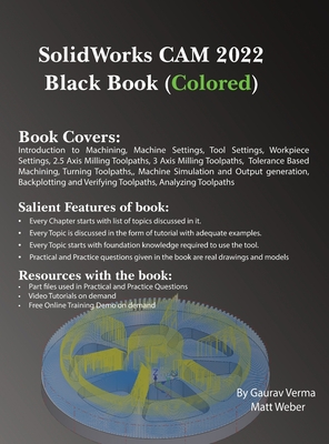 SolidWorks CAM 2022 Black Book (Colored) - Gaurav Verma