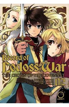 Coperta cărții 'Record of Lodoss War: The Crown of the Covenant Volume 2 - Ryo Mizuno'