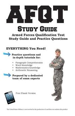 Poza produsului AFQT Study Guide: Armed Forces Qualification Test Study Guide and Practice Questions - Complete Test Preparation Inc