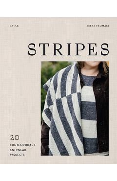 Coperta cărții 'Stripes: 20 Contemporary Knitwear Projects - Veera Välimäki'