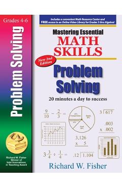 Coperta cărții 'Mastering Essential Math Skills Problem Solving, 2nd Edition - Richard Fisher'