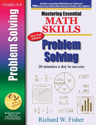 Coperta cărții 'Mastering Essential Math Skills Problem Solving, 2nd Edition - Richard Fisher'