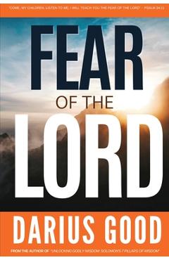 Coperta cărții 'Fear of the Lord - Darius Good'
