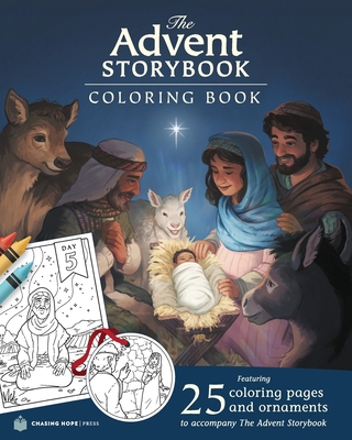 The Advent Storybook Coloring Book - Laura Richie