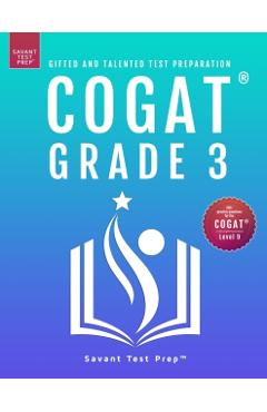 COGAT Grade 3 Test Prep - Savant Prep