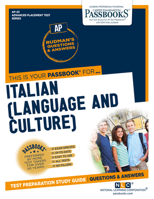 Italian (Language and Culture) (AP-23): Passbooks Study Guide - National Learning Corporation