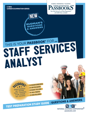Staff Services Analyst (C-3810): Passbooks Study Guide - National Learning Corporation
