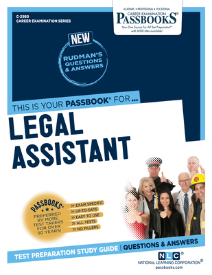 Legal Assistant (C-2980): Passbooks Study Guide - National Learning Corporation