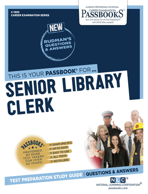 Senior Library Clerk (C-1930): Passbooks Study Guidevolume 1930 - National Learning Corporation