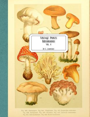 Vintage Prints: Mushrooms: Vol. 4 - E. Lawrence