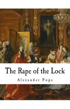 Coperta cărții 'The Rape of the Lock: An Heroi-Comical Poem - Aubrey Beardsley'